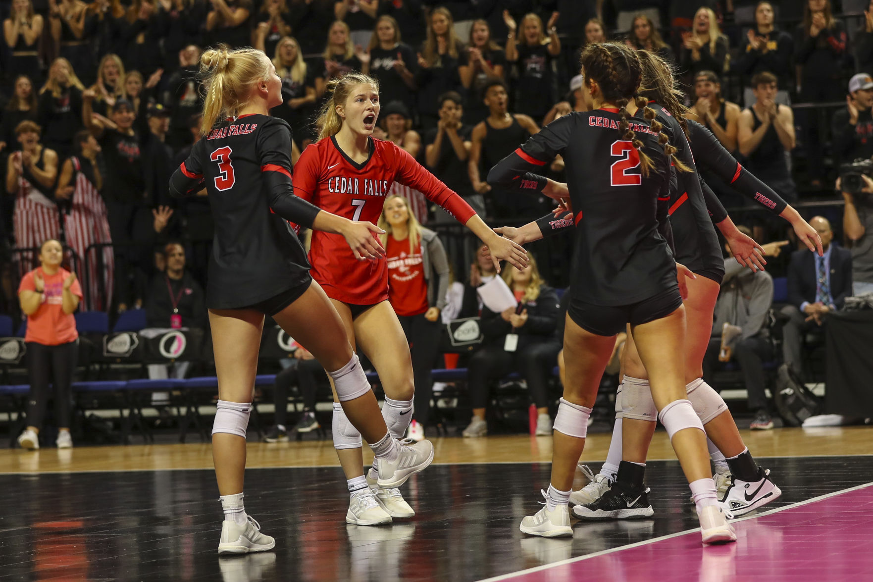 State Volleyball Finals CF 8